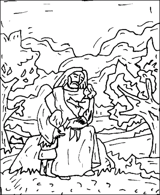 Plansa de colorat cu Crestinism 84